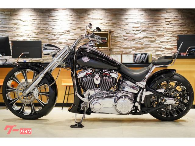 必ずコメント下さい。ハーレー　ソフテイル　ロッカー使用　マフラー HARLEY－DAVIDSON FXCWC ソフテイルロッカーC