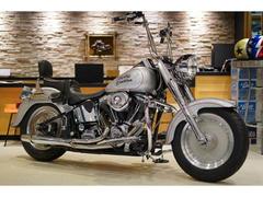 ＨＡＲＬＥＹ−ＤＡＶＩＤＳＯＮ　ＦＬＳＴＦ　ファットボーイ　社外マフラー　キャブ車　ＥＴＣ