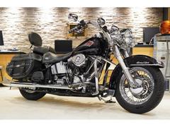 ＨＡＲＬＥＹ−ＤＡＶＩＤＳＯＮ　ＦＬＳＴＣ　ヘリテイジソフテイルクラシック　社外マフラー　キャブ車　ＥＴＣ