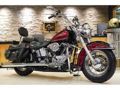ＨＡＲＬＥＹ−ＤＡＶＩＤＳＯＮ　ＦＬＳＴＣ　ヘリテイジソフテイルクラシック　社外マフラー　キャブ車　ＥＴＣ
