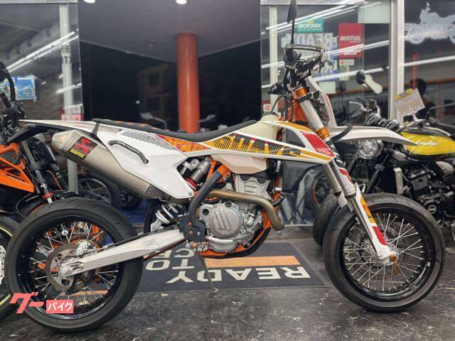 ２５０ＥＸＣ−Ｆ　アクラポヴィッチマフラー　グリップハンドル　クローズドハンドガード