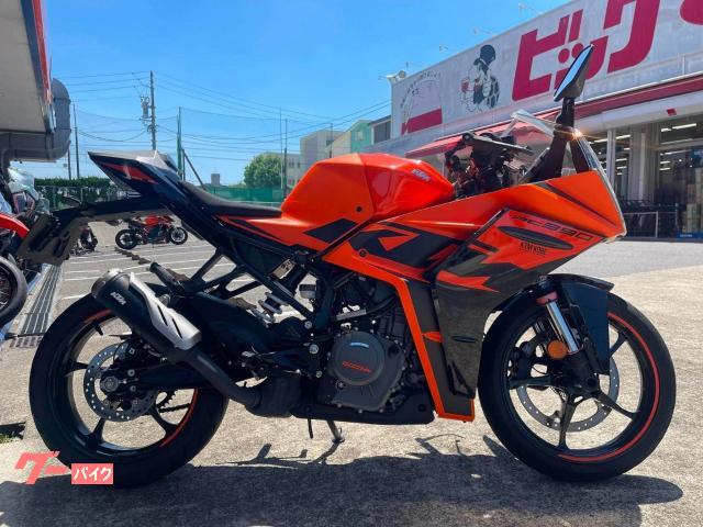 ＲＣ３９０　ハンドルガード　ヘルメットロック装備