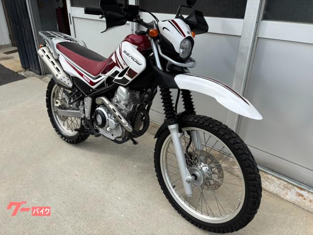 ヤマハ セロー250 インジェクション DG17J あずき色 銀リム