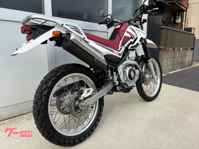 ヤマハ セロー250 インジェクション DG17J あずき色 銀リム