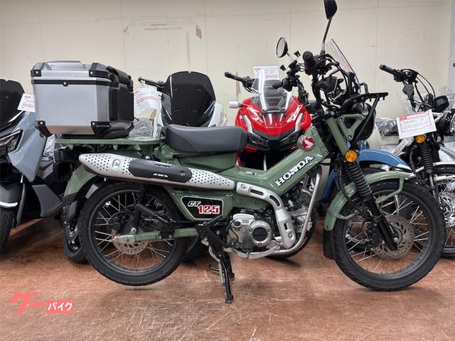 ＣＴ１２５ハンターカブＦキャリヤＦバイザーＵＳＢ電源スマホホルダーＲＢＯＸ