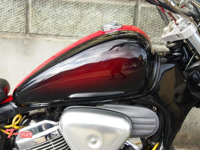 Honda Steed タンク 赤/黒 Honda Steed タンク 黒/赤 【公式通販】