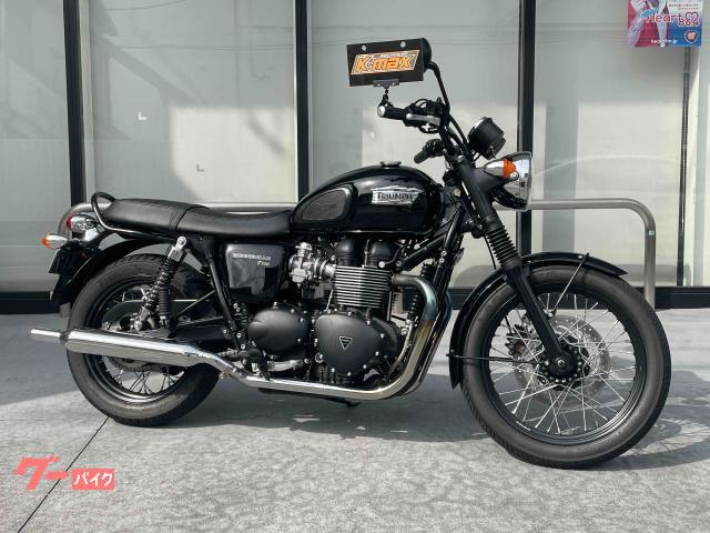 ボンネビルＴ１００　ＢＬＡＣＫ　２０１４年　空冷最終モデル　車検Ｒ９／２月まで