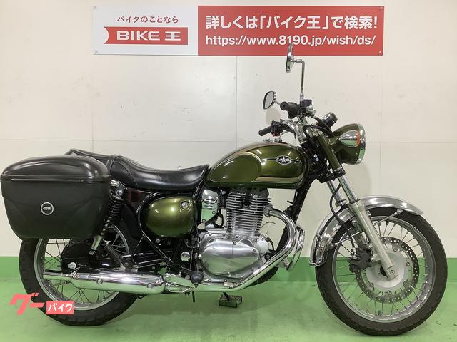 エストレヤ　サイドケース装備