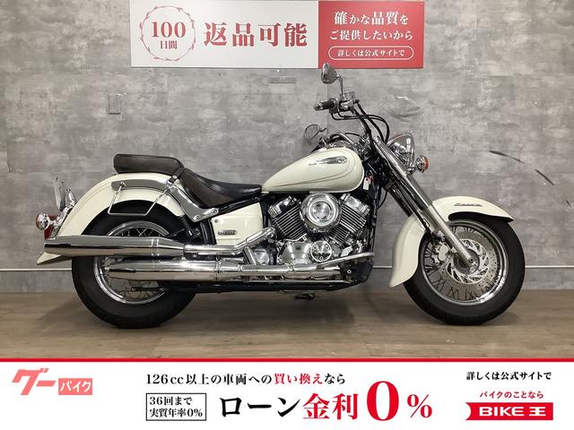 ドラッグスター４００クラシック　２０１２年モデル　サイドバッグ　ＵＳＢ