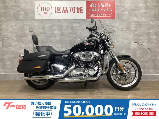 ＸＬ１２００Ｔ　スーパーロー　２０１５年モデル　バッグレスト　エンジンガード　シガーソケット　カスタムシート他