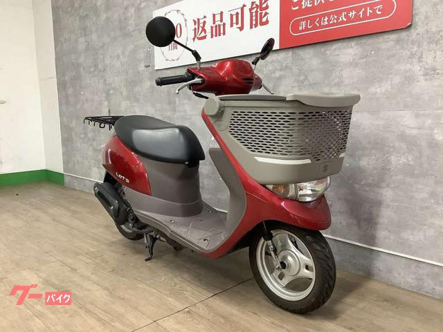 中古　スズキ レッツ 赤 2015年モデル スズキ レッツバスケット 2015年モデル フルノーマル｜バイク王