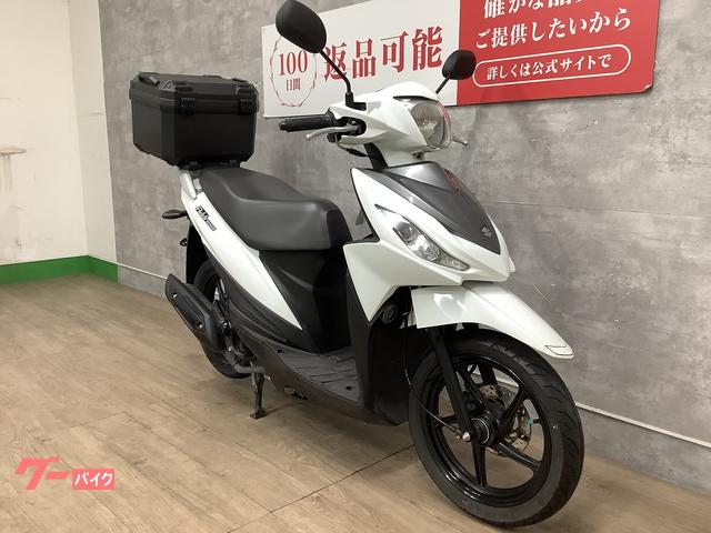 スズキ アドレス110 2016年モデル リアボックス｜バイク王