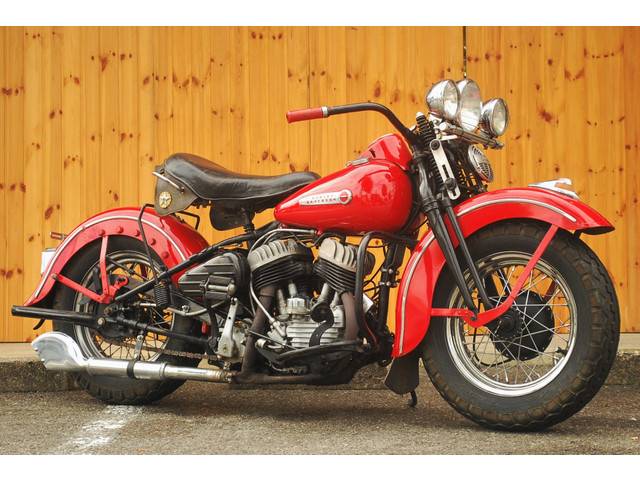 HARLEY-DAVIDSON HARLEY-DAVIDSON WL750 | 1949 | RED | 43,209 km ...