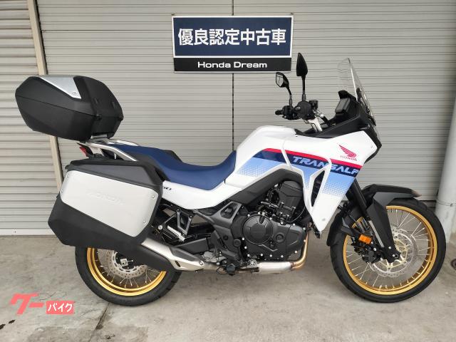 ＸＬ７５０トランザルプ　　優良認定中古車　　登録済み未使用車両　２０２３年モデル　純正パニア装着