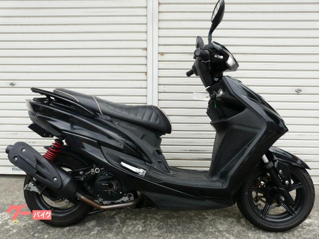 シグナスＸ　ＳＲ　タケガワマフラー　ローダウン　グリップヒーター
