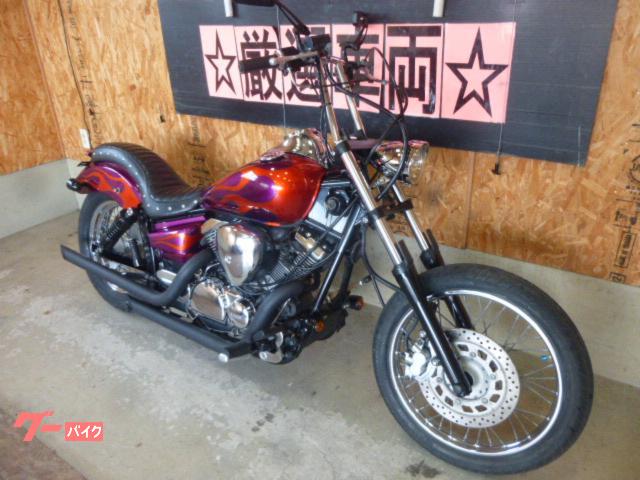 バッテリー、オイル新品　かっこいい黒の ドラッグスター 250　タイヤ前後Ok ドラッグスター250(ヤマハ) ブラック系・黒色のバイク一覧｜新車