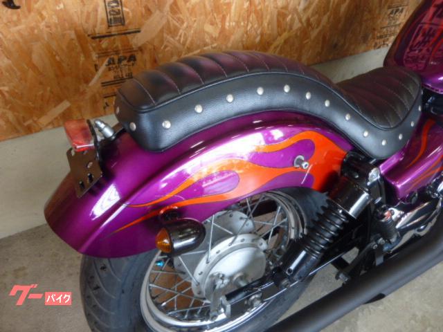 ヤマハ ドラッグスター250 フレアペイントカスタム 前後タイヤ新品