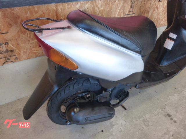 スズキ レッツⅡ後期型 中古実動車 タイヤ前輪新品・後輪バリ山