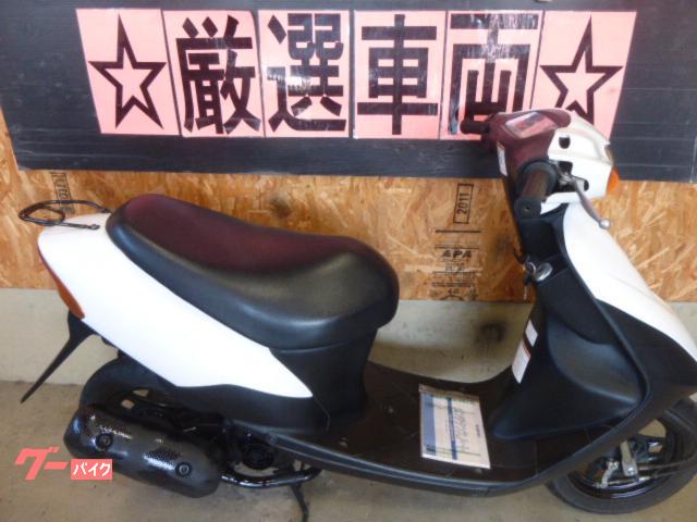 スズキ レッツII 後期キーシャッターモデル 1オーナー車 前後タイヤ