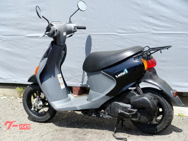 スズキ　レッツ4(インジェクション)　中古実動美車　バフ掛け済み　バッテリー新品交換済み　オイル交換渡し　ナンバー登録書類有① スズキ レッツ4 インジェクション｜三日月モータース｜新車・中古
