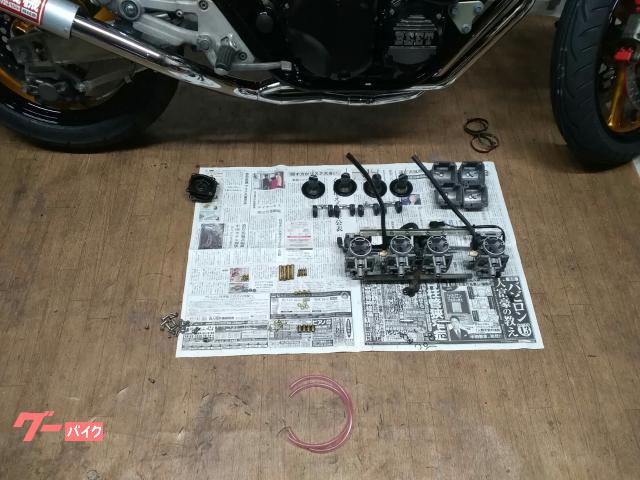 ヤマハ XJR400 フレーム塗装 外装 ホイールオールペン新品