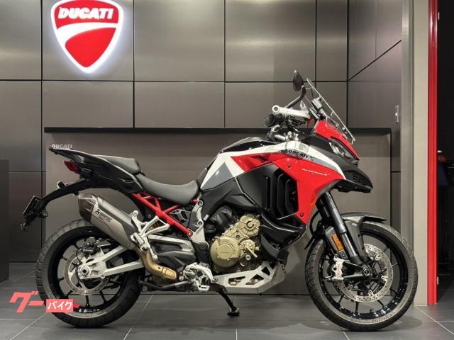 ムルティストラーダＶ４Ｓスポーツ　ＥＴＣ　ドラレコ　ローダウンサスペンションなどカスタム多数