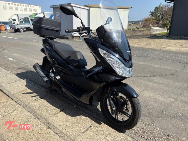 【中古】ホンダ PCX150 KF18 PGM-Fi グリップヒーター キャリア スクリーン 配送可 千葉県木更津市発 ホンダ PCX150 KF18型 2017年モデル ロングスクリーン