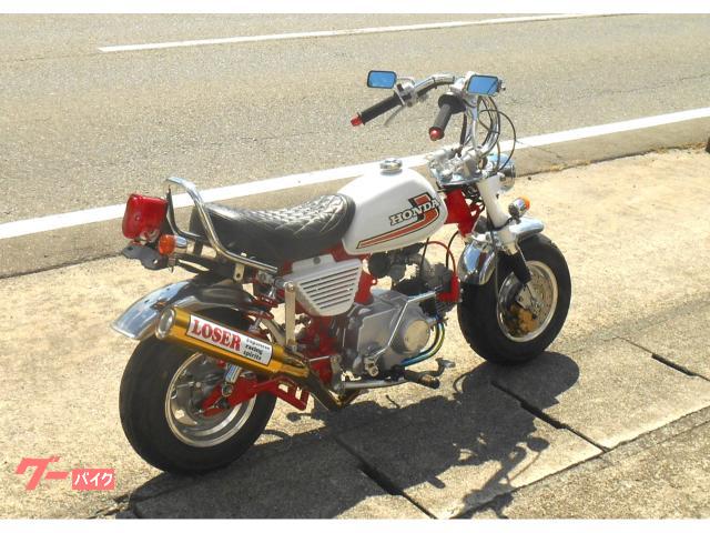 ホンダ モンキー 4Lモンキー仕様 車高短仕様 新品パーツ多数取り付け