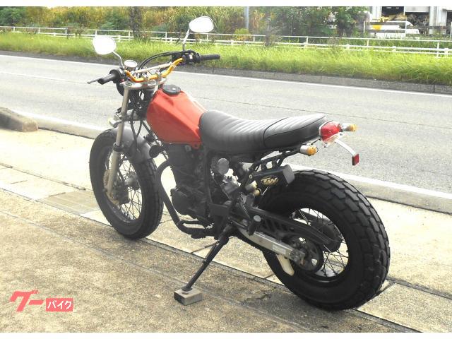 ヤマハ TW200E ダウンマフラー フラットシート｜Custom