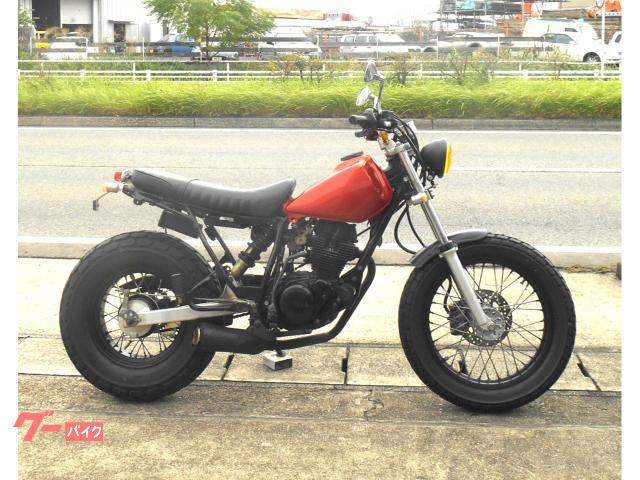 ヤマハ TW200E ダウンマフラー フラットシート｜Custom