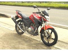 ヤマハ　ＹＸ１２５　カスタム車輛　社外マフラー付き