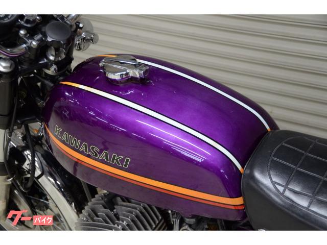 チクワバズーカ！！ KAWASAKI バイク濃紺　初期型タンク チクワバズーカ様専用！！ KAWASAKI バイク濃紺 初期型タンク