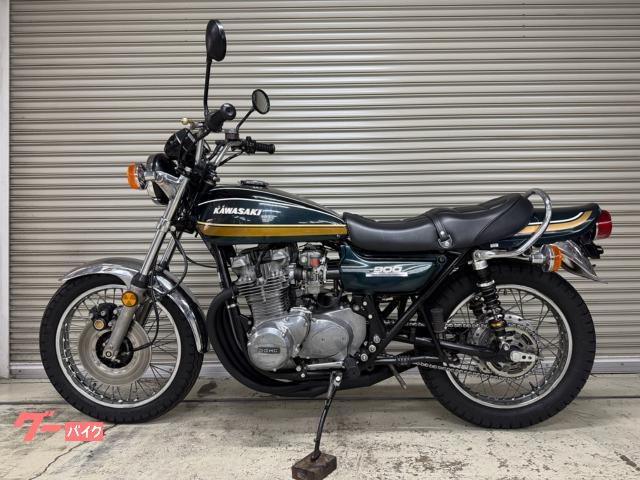カワサキ Z1B オリジナル青玉ヤレ外装 電装系強化で安心の1