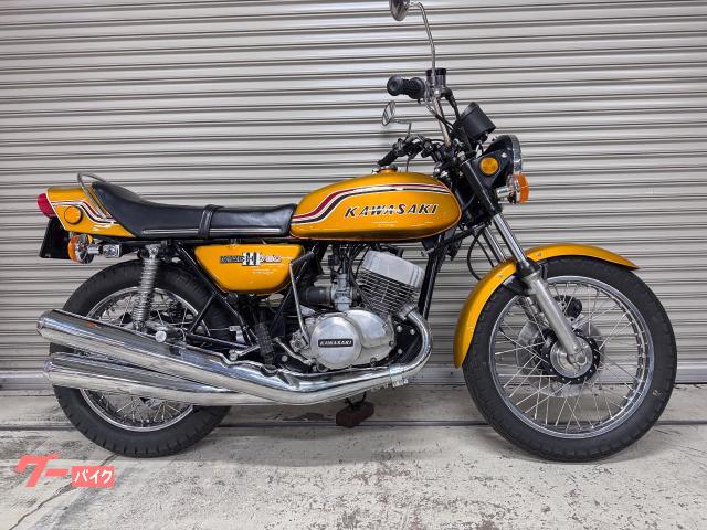 ７５０ＳＳ　Ｈ２　レストア車両　初期型ゴールドレインボー