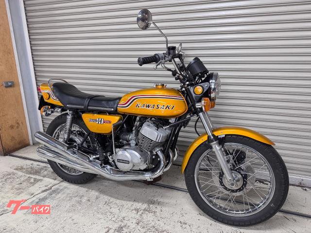 カワサキ 750SS H2 レストア車両 初期型ゴールドレインボー