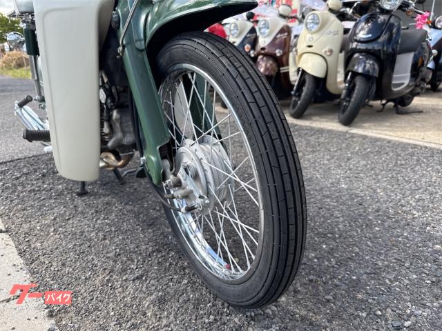 ＜商談中＞ 極低走行 前後タイヤ新品 スーパーカブ50 ホンダ スーパーカブ50 FI インジェクション 前後タイヤ新品付き