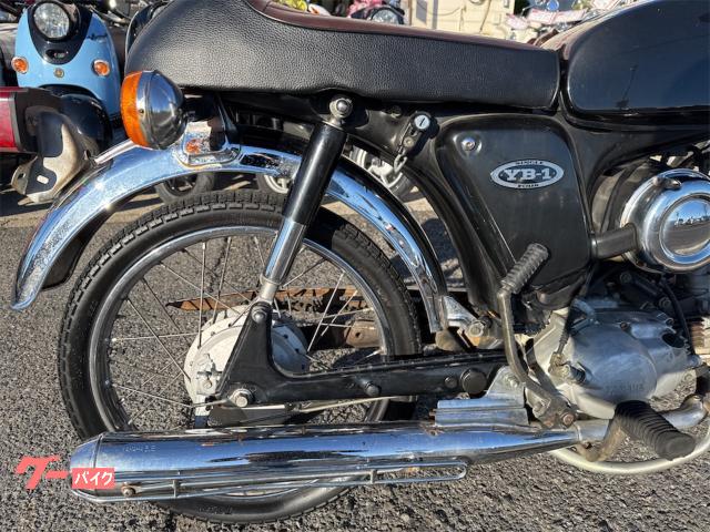売ります！交換！YB-1 2スト ヤマハ YB－1 Four タイヤ前後新品 シート新品張替え済｜バイク