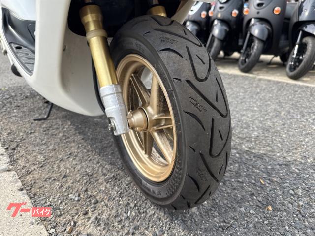 ホンダ ライブDio ZX タイヤ前後新品 サイドスタンド付き｜バイク