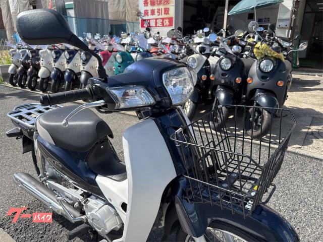 ホンダ スーパーカブ50 インジェクション Fタイヤ新品 カゴ付き