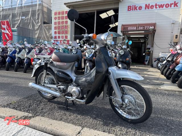 タイヤ前後新品！4月限定愛知県内配送無料！低走行1万キロ　総額14万円！整備済み エンジン絶好調  すぐ乗れます HONDA リトルカブ4速セル付き4スト 原付き  デリバリー Uber Eats No.2 ホンダ リトルカブ 4スト セル付き4速 Rタイヤ新品｜バイク
