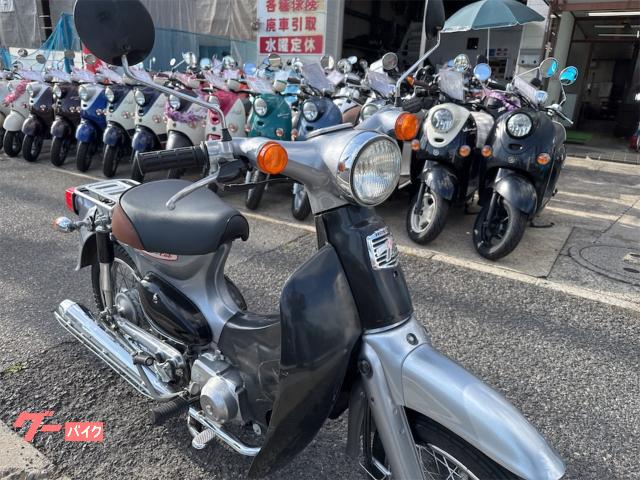 ホンダ リトルカブ 4スト セル付き4速 Rタイヤ新品｜バイク
