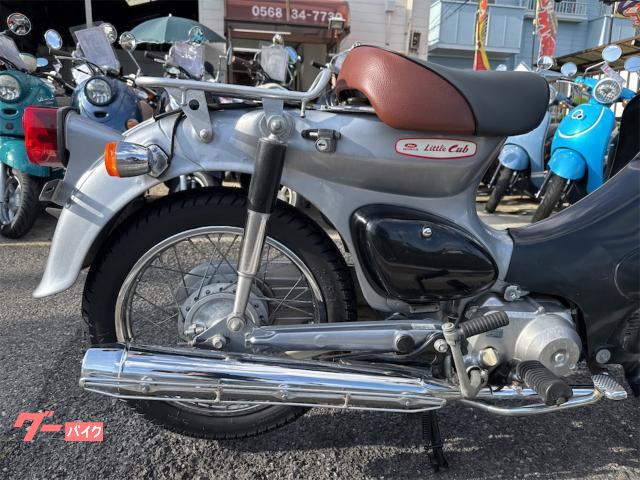タイヤ前後新品！4月限定愛知県内配送無料！低走行1万キロ　総額14万円！整備済み エンジン絶好調  すぐ乗れます HONDA リトルカブ4速セル付き4スト 原付き  デリバリー Uber Eats No.2 ホンダ リトルカブ 4スト セル付き4速 Rタイヤ新品｜バイク