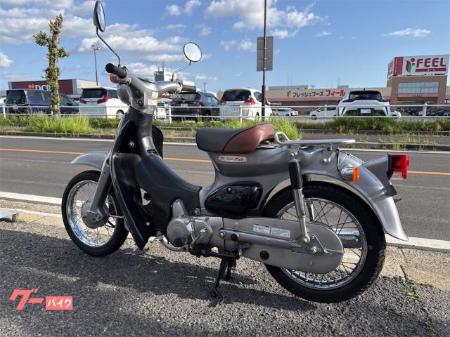 タイヤ前後新品！4月限定愛知県内配送無料！低走行1万キロ　総額14万円！整備済み エンジン絶好調  すぐ乗れます HONDA リトルカブ4速セル付き4スト 原付き  デリバリー Uber Eats No.2 ホンダ リトルカブ 4スト セル付き4速 Rタイヤ新品｜バイク