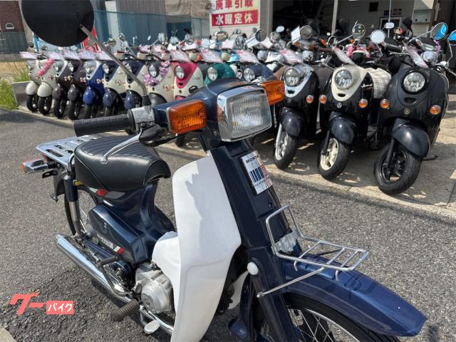 ホンダ スーパーカブ50カスタム セル付き4速 Fタイヤ新品｜バイク