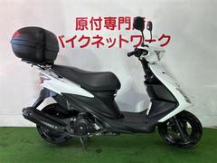 スズキ　アドレスＶ１２５Ｓ　インジェクション　シャッターキー　ＧＩＶＩリアＢＯＸ付　ガラス系コーティング済