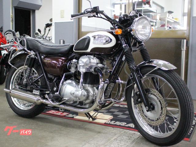 w650 純正シート初期型破れ無し