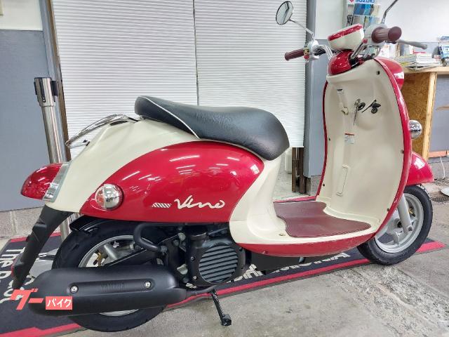 YAMAHA ビーノデラックス(SA37J)4スト☆ヤマハ リモコンビーノ（白/赤