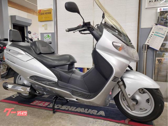 スカイウェイブ２５０　ドライブベルト新品・リアキャリア・グリップヒーター装備　２４２８