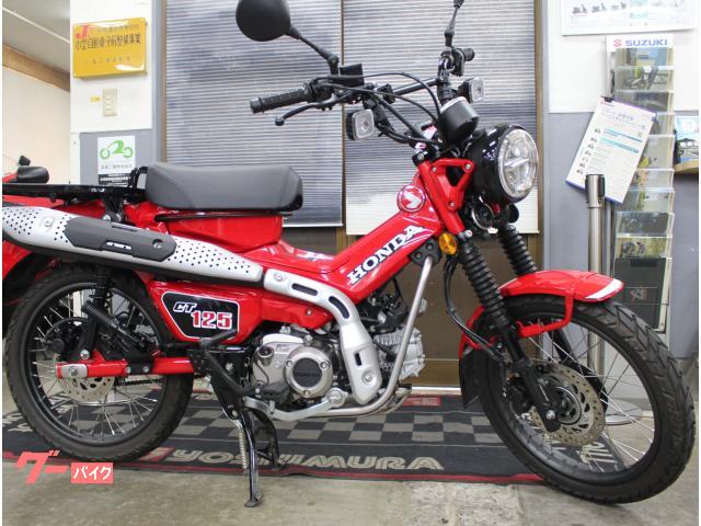 ＣＴ１２５ハンターカブ　ＪＡ６５　武川スーパーマルチＤＮメーター・ツアーテックサイドボックスなどオプション多数　２５７９番