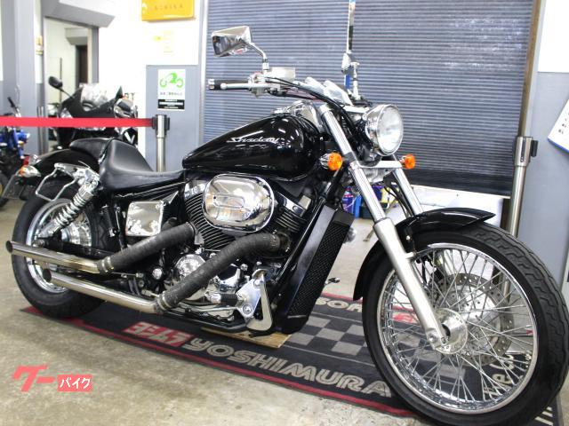 ホンダ シャドウスラッシャー キャブ車 スラッシュカットマフラー